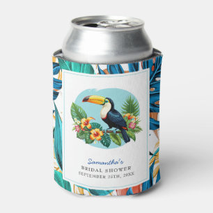 Rafraîchisseur Pour Canette Toucan Pluie Tropicale Été Enterrement de Vie de J