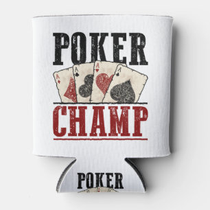 Rafraîchisseur Pour Canette Tournoi du joueur de poker Champ
