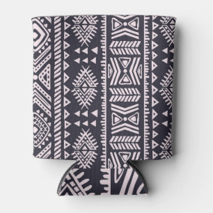 Rafraîchisseur Pour Canette Tribal ethnique, cinquième motif sans couture.