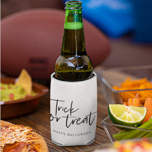 Rafraîchisseur Pour Canette Trick and treat   Happy Halloween