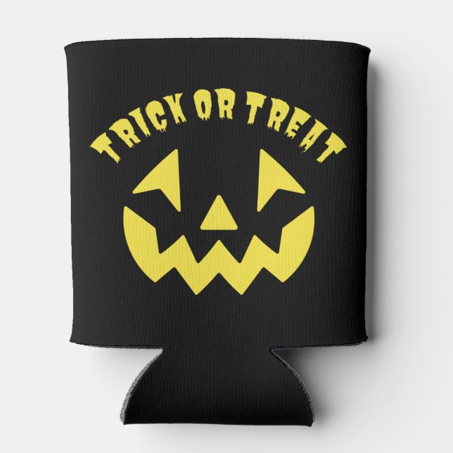 Rafraîchisseur Pour Canette Trick Ou Treat Jack O'Lantern Halloween (Dos)