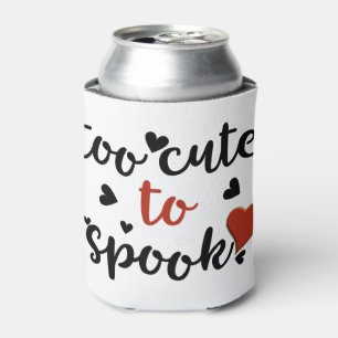 Rafraîchisseur Pour Canette trop mignon pour effrayer halloween