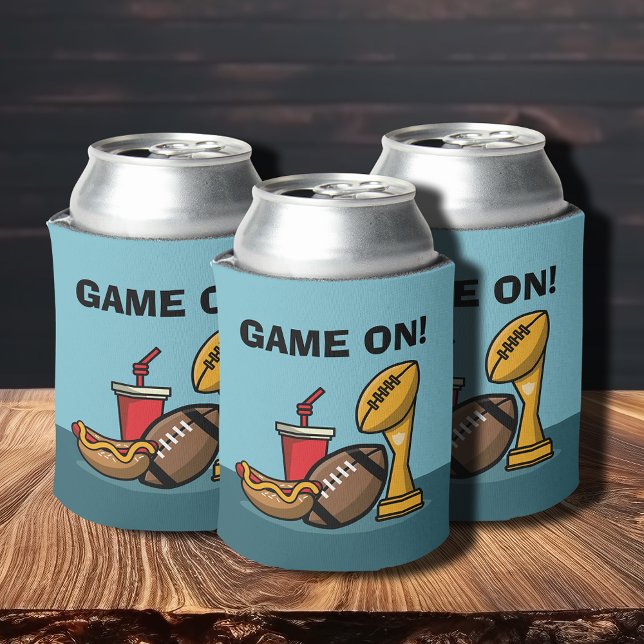 Rafraîchisseur Pour Canette Trophée Game On Food and Football (Créateur téléchargé)