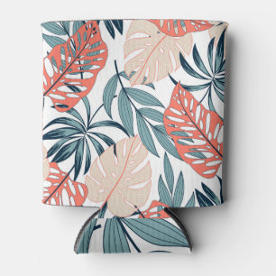 Rafraîchisseur Pour Canette Tropical Plante Feuille mode Imprimer