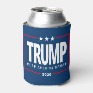 Rafraîchisseur Pour Canette Trump 2020 - Stars and Keep America Great