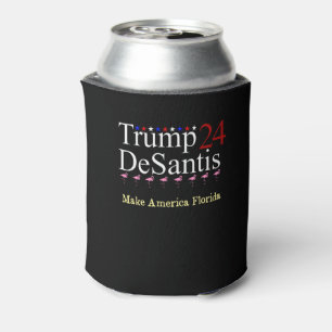 Rafraîchisseur Pour Canette Trump 24 DeSantis Make America Florida