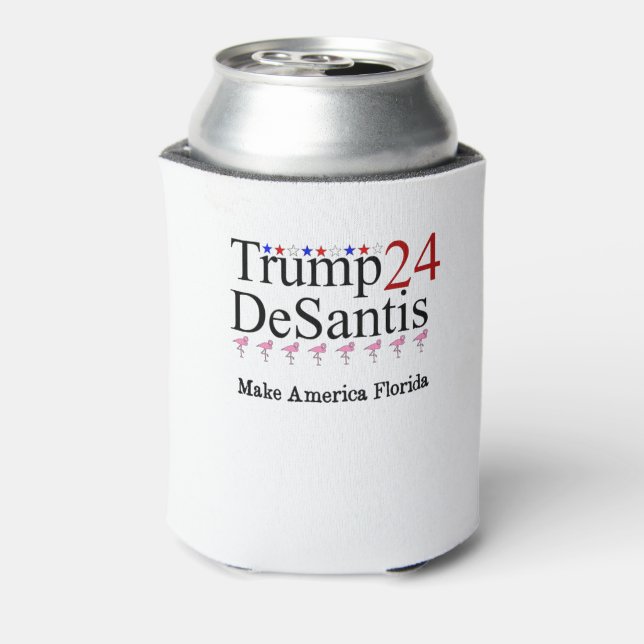 Rafraîchisseur Pour Canette Trump 24 DeSantis Make America Florida (Can Dos)