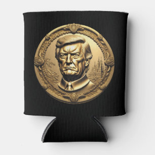 Rafraîchisseur Pour Canette TRUMP CGI Collectif Gold Art-Coin Doubloon