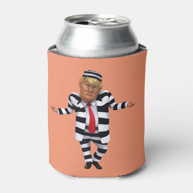 Rafraîchisseur Pour Canette Trump en prison (Can devant)