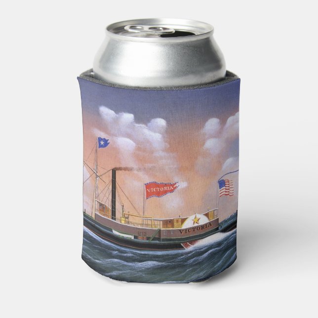 Rafraîchisseur Pour Canette Tug à vapeur Victoria 1859 (Can Dos)