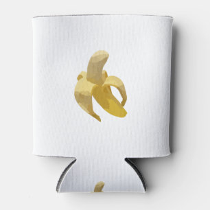 Rafraîchisseur Pour Canette Un dessin de banane à moitié épluché