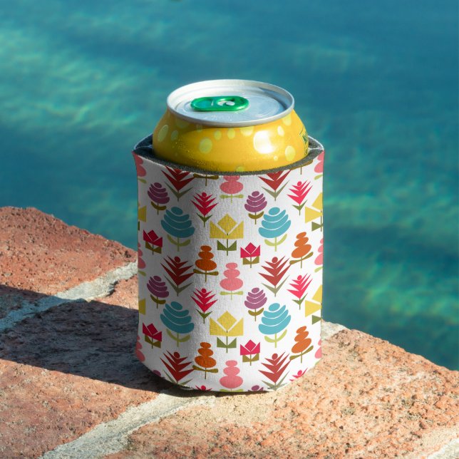 Rafraîchisseur Pour Canette Une pléthore de fleurs (Piscine in situ)