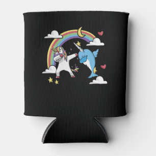 Rafraîchisseur Pour Canette Unicorne magique Dabbing Narwhal