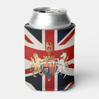 Rafraîchisseur Pour Canette UNION JACK et INSIGNE