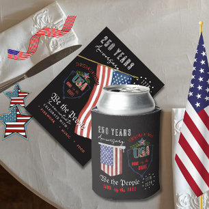 Rafraîchisseur Pour Canette US 250 We the People Semi-Quincentennial Patriotiq