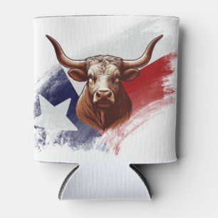 Rafraîchisseur Pour Canette Vache longhorne du Texas