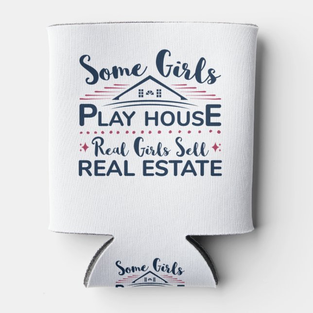 Rafraîchisseur Pour Canette Vendre des filles Immobilier Agent Funny Broker (Devant)