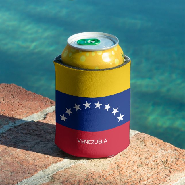 Rafraîchisseur Pour Canette Venezuela flag custom can cooler (Piscine in situ)