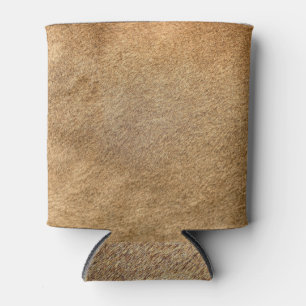 Rafraîchisseur Pour Canette Véritable peau de lion : texture fourrure