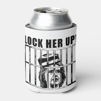 Rafraîchisseur Pour Canette Verrouiller Hillary Clinton Can Coozie