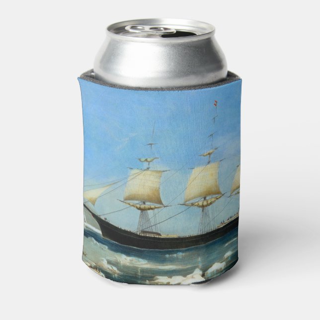 Rafraîchisseur Pour Canette Veste rouge Clipper Ship 1854 (Can Dos)