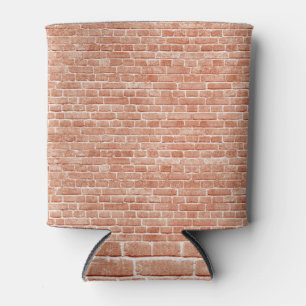 Rafraîchisseur Pour Canette Vieille texture murale en brique rouge.