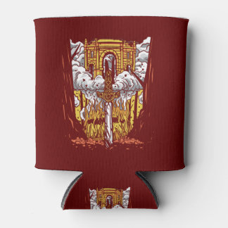 Rafraîchisseur Pour Canette Viking Funeral Can Cooler