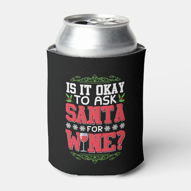 Rafraîchisseur Pour Canette Vin de Noël vin rouge (Can devant)
