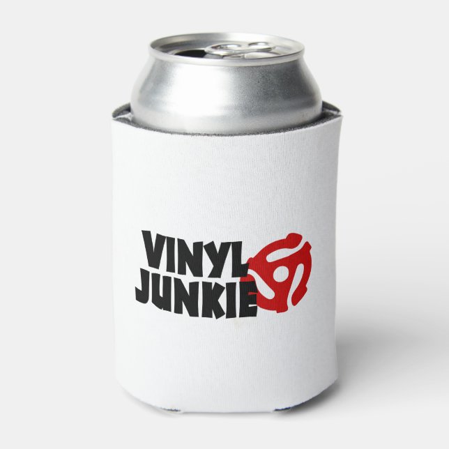 Rafraîchisseur Pour Canette Vinyl Junkie (Can devant)