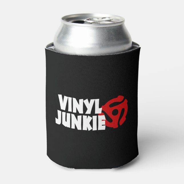 Rafraîchisseur Pour Canette Vinyl Junkie (Can devant)