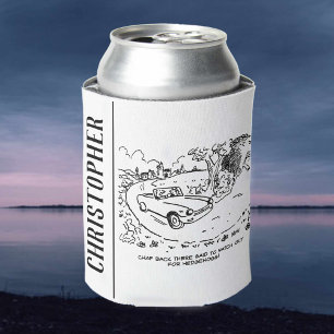 Rafraîchisseur Pour Canette Voiture de sport en campagne avec Hérisson