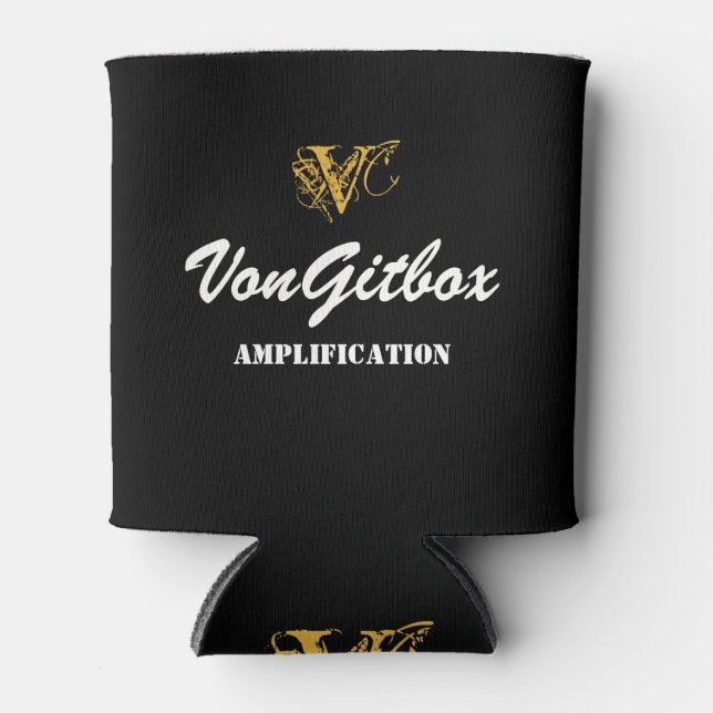 Rafraîchisseur Pour Canette VonGitbox Amplification Can Cooler (Devant)