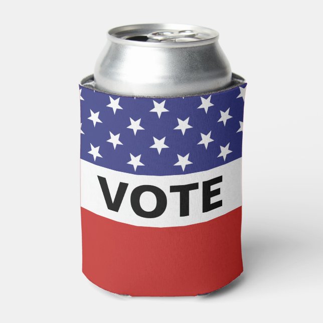 Rafraîchisseur Pour Canette Vote American Red Blebleu (Can devant)
