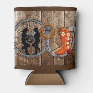 Rafraîchisseur Pour Canette Wagon Wheel Western Cowboy