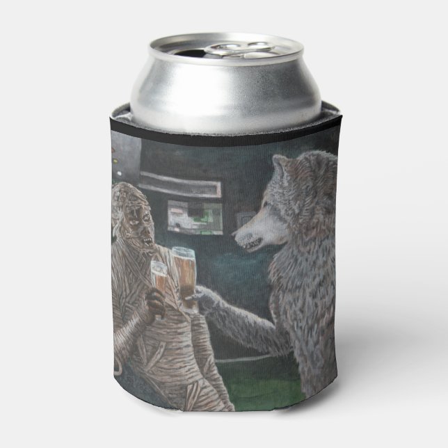 Rafraîchisseur Pour Canette Werewolf et maman Imaginaire Art Can Cooler (Can devant)