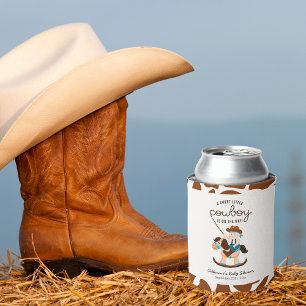 Rafraîchisseur Pour Canette Western Cowboy Rocking Horse Boy Baby shower