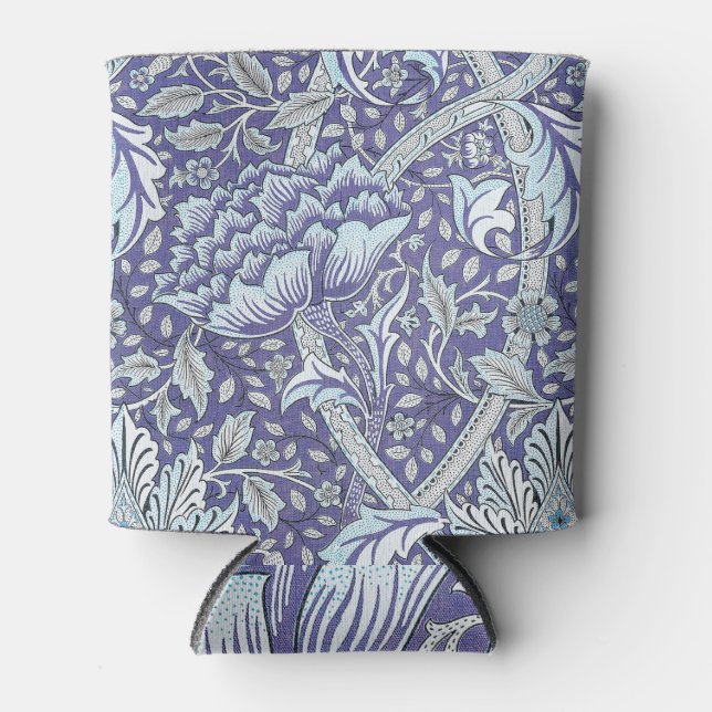 Rafraîchisseur Pour Canette William Morris Windrush fleurs bleues (Devant)