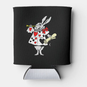 Rafraîchisseur Pour Canette Wonderland Rabbit Lapin de Pâques Jouer de la musi
