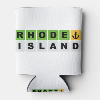 Rafraîchisseur Pour Canette Wordle de Rhode Island