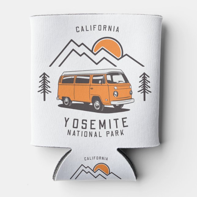 Rafraîchisseur Pour Canette Yosemite Park Road Trip (Devant)
