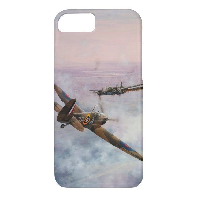 RAFSpitfire iPhone Fall Case-Mate iPhone Hülle (Rückseite)
