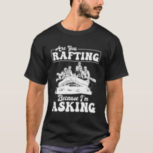 Rafter Bootfahren White Whitewater Rafting T-Shirt