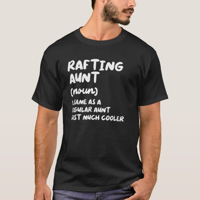 Rafting Aunt Definition  Sports T-Shirt (Vorderseite)