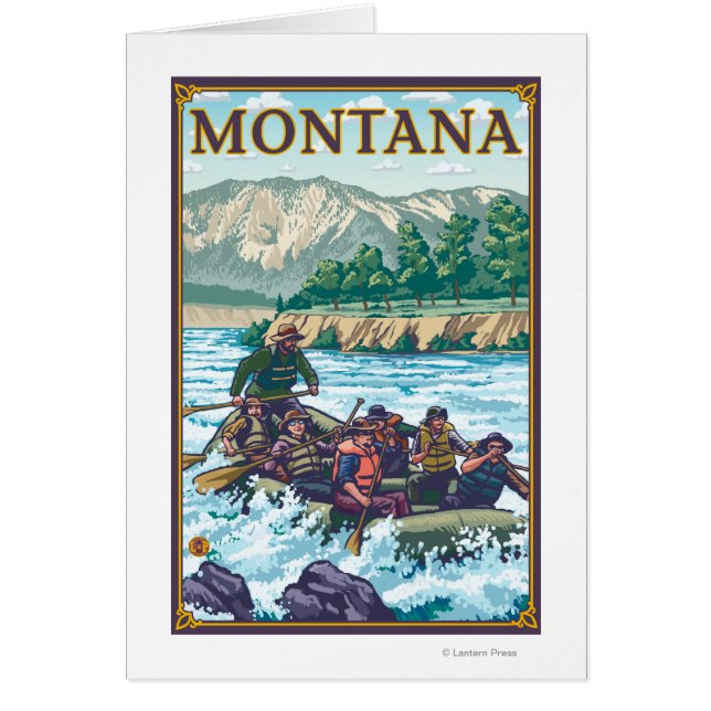 Rafting en eau blanche - Montana (Devant)