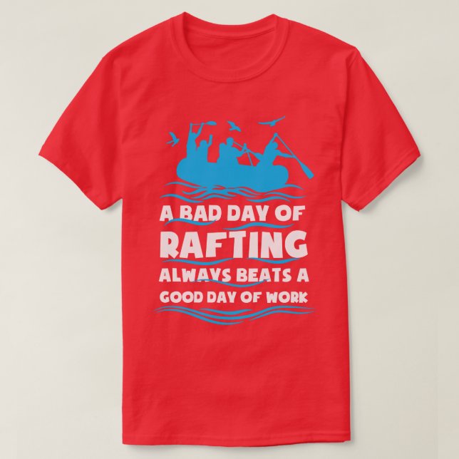 Rafting Funny T-Shirt (Design vorne)