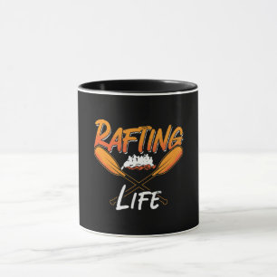 Rafting Life Raft Kayak Paddling Kanu Paddel Tasse