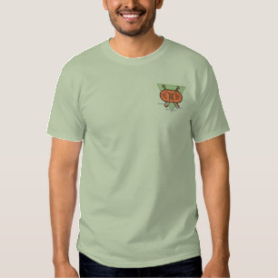 Rafting-Logo Besticktes T-Shirt