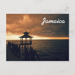 Rafting par carte postale jamaïcaine sur la rivièr