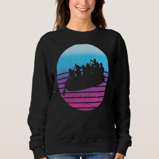 Rafting River Boat Fun Sweatshirt