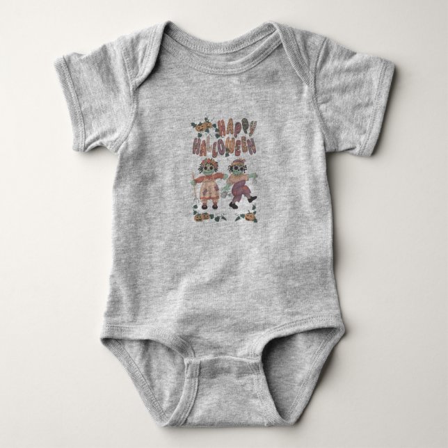 Rag Doll Zombies Baby Strampler (Vorderseite)